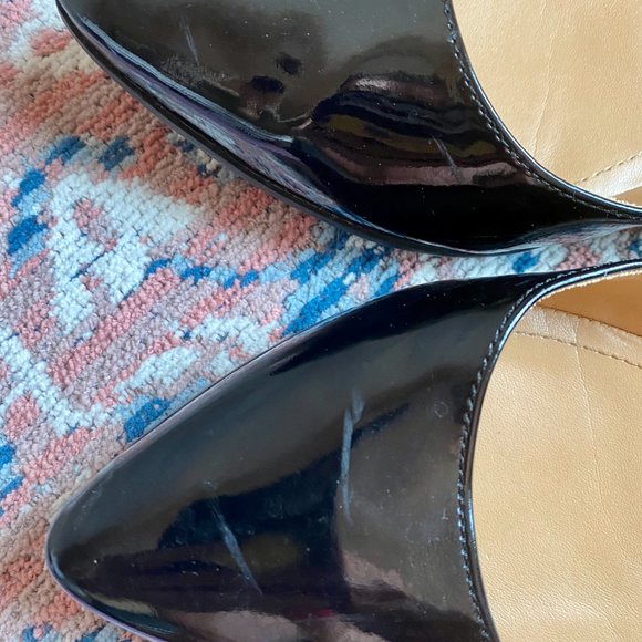 BCBG Pointed Toe Ankle Strap Flats - Picture 2 of 6